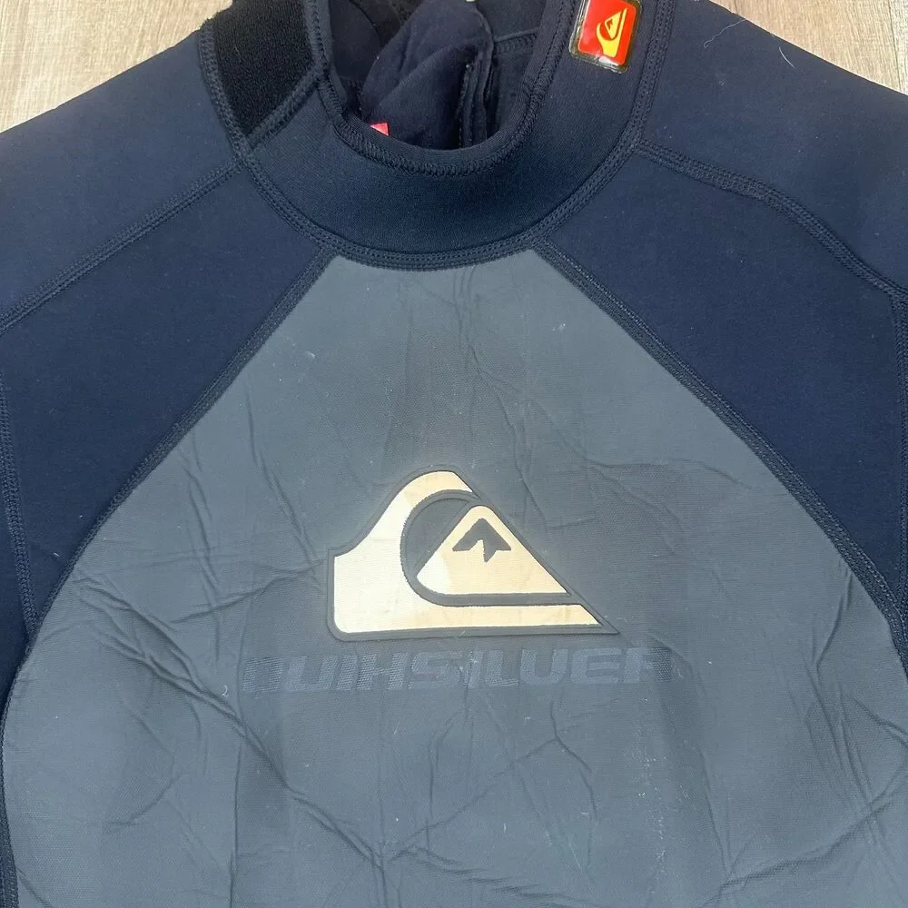 Quicksilver Men's Large L 2/2  Synchro Hyperstretch Springsuit Wetsuit Bodysuit